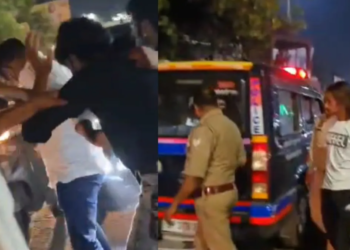 Hapur के Railway Road पर हिंसक झड़प: भीड़ ने की पिटाई, Ayan पुलिस की हिरासत में