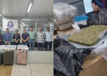 DELHI AIRPORT पर पकड़ी गई ड्रग्स की सबसे बड़ी खेप, BANGKOK से आए यात्रियों का सामान जांचने पर हुआ खुलासा