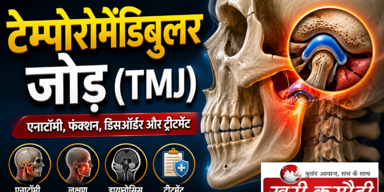 टेम्पोरोमैंडिबुलर जॉइंट (TMJ) विकार: जबड़े के दर्द और जकड़न को न लें हल्के में