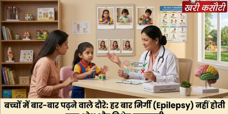 बच्चों में बार-बार पड़ने वाले दौरे हमेशा मिर्गी नहीं होते: जानें कारण, लक्षण और बचाव के उपाय