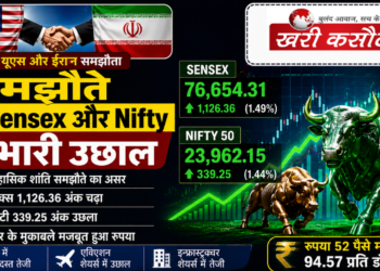 US और Iran समझौते से Sensex और Nifty में भारी उछाल