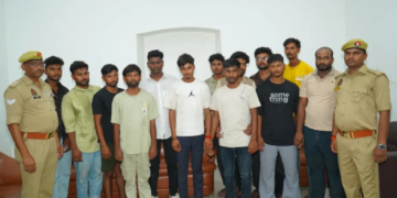 Kanpur में बड़ा साइबर भंडाफोड़: ‘फर्जी पुलिस’ और अश्लील वीडियो के नाम पर 2 करोड़ की ठगी, 13 अरेस्ट