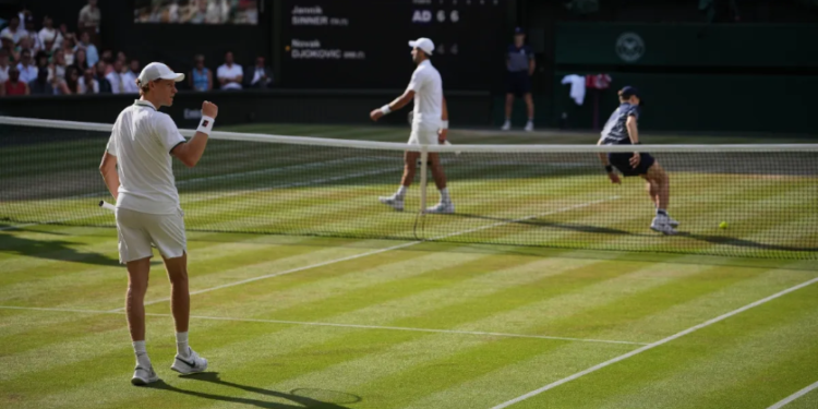 Wimbledon 2026 के फाइनल में पहुंचे Jannik Sinner, Novak Djokovic को हराकर अब Alexander Zverev से होगी भिड़ंत