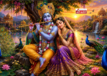 श्रीकृष्ण के मुकुट में मोरपंख का रहस्य