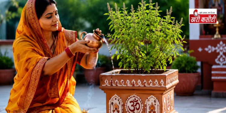 आषाढ़ माह में तुलसी पूजन का विशेष महत्व: जानें पूजा विधि, विष्णु मंत्र और क्या न करें