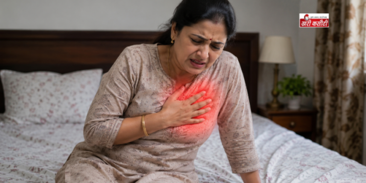 हार्ट अटैक से एक महीने पहले शरीर में दिखने वाले 6 प्रमुख लक्षण