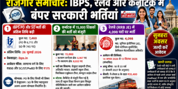 रोजगार समाचार: IBPS, रेलवे और कर्नाटक में बंपर सरकारी भर्तियां