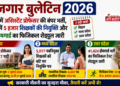 रोजगार बुलेटिन 2026: बिहार में असिस्टेंट प्रोफेसर की बंपर भर्ती, एमपी में 5 हजार शिक्षकों की नियुक्ति और यूपी होमगार्ड का फिजिकल शेड्यूल जारी