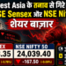 West Asia के तनाव से गिरे BSE Sensex और NSE Nifty शेयर बाज़ार