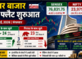 शेयर बाजार अपडेट: BSE Sensex और NSE Nifty की फ्लैट शुरुआत
