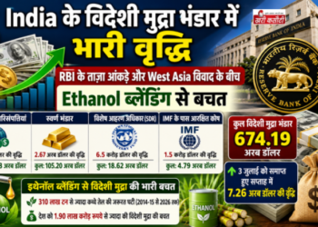 India के विदेशी मुद्रा भंडार में भारी वृद्धि, RBI के ताजा आंकड़े और West Asia विवाद के बीच Ethanol ब्लेंडिंग से बचत