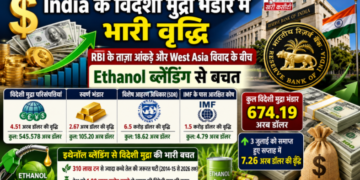 India के विदेशी मुद्रा भंडार में भारी वृद्धि, RBI के ताजा आंकड़े और West Asia विवाद के बीच Ethanol ब्लेंडिंग से बचत
