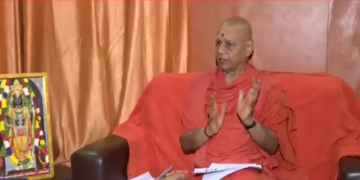 Ram Mandir के कोषाध्यक्ष Govind Dev Giri का ABP News संवाददाता Vishal Pandey पर फूटा गुस्सा