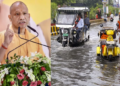 Ghaziabad, Noida और Prayagraj में भारी बारिश से जलभराव, IMD ने जारी किया अलर्ट