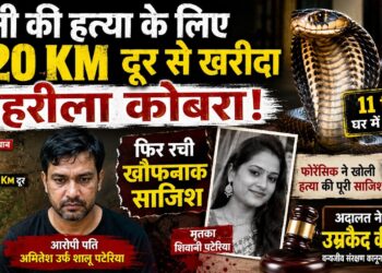 पत्नी की हत्या के लिए 620 KM दूर से खरीदा जहरीला कोबरा! 11 दिन घर में छिपाया, फिर रची खौफनाक साजिश
