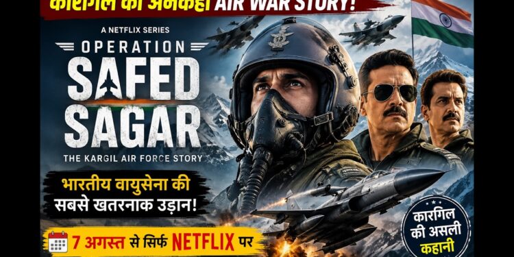 Operation Safed Sagar: कारगिल युद्ध की अनकही Air Force कहानी अब Netflix पर | Teaser Review