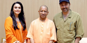 Sunny Deol और Preity Zinta ने Lucknow में CM Yogi Adityanath से की मुलाकात