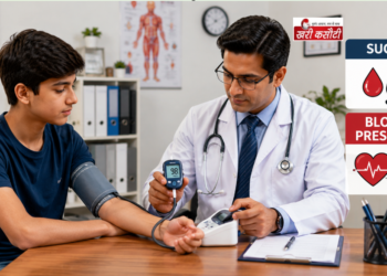 12 अगस्त 2026 स्वास्थ्य विशेष: भारत में तेजी से फैलती साइलेंट डिजीज—हाई बीपी व डायबिटीज का खतरा