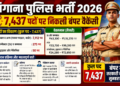 तेलंगाना पुलिस भर्ती 2026: 7,437 पदों पर निकली बंपर वैकेंसी