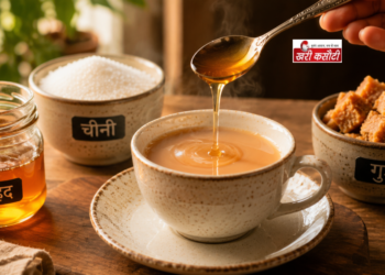 चाय में चीनी, गुड़ या शहद: जानें क्या वाकई बेहतर हैं मीठे के विकल्प