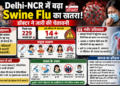 Delhi-NCR में बढ़ा Swine Flu का खतरा: डॉक्टर ने जारी की चेतावनी