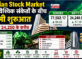 Indian Stock Market की वैश्विक संकेतों के बीच धीमी शुरुआत