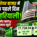 Indian Share Market में हफ्ते के पहले दिन लौटी हरियाली, Sensex और Nifty मजबूती के साथ खुले