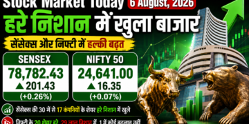 Stock Market Today 5 August, 2026: हरे निशान में खुला बाजार