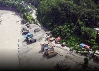 China और Nepal की एजेंसियां Lende River पर बनी झील पर Drone और Satellite से रख रही नजर