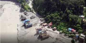 China और Nepal की एजेंसियां Lende River पर बनी झील पर Drone और Satellite से रख रही नजर