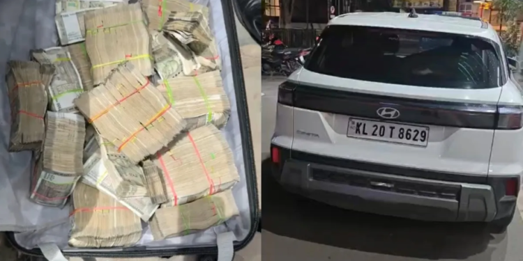 Hosur Road पर Creta Car से ₹9 करोड़ नकद जब्त