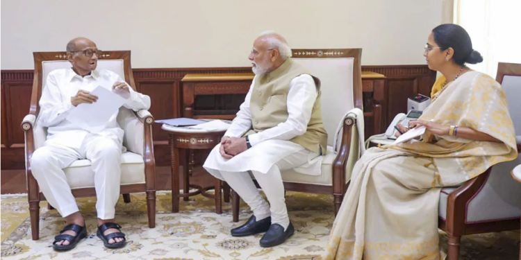 New Delhi में PM Narendra Modi से मिलेंगे Sharad Pawar गुट के सांसद