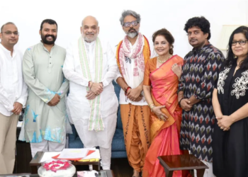 ‘हनुमान अंश’ की टीम से मिले अमित शाह, ‘रामबोला’ पर भी हुई चर्चा