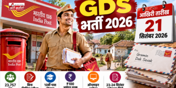 India Post GDS भर्ती: 21 सितंबर तक आवेदन का मौका, 23,757 पदों पर होगी भर्ती
