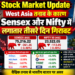 Stock Market Update: West Asia तनाव के कारण Sensex और Nifty में लगातार तीसरे दिन गिरावट