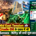 Mid East Tension और Crude Oil के दबाव के बीच Sensex और Nifty की सधी हुई शुरुआत