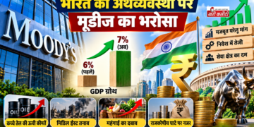 भारत की अर्थव्यवस्था पर मूडीज का भरोसा