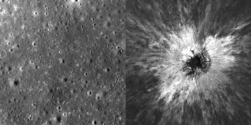 Moon पर रिकॉर्ड आकार का क्रेटर मिला