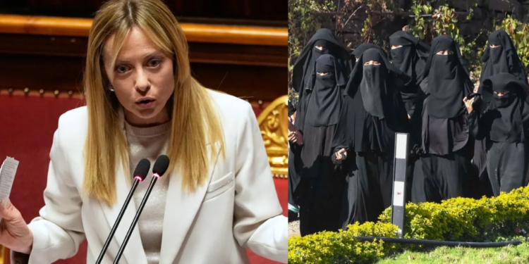 Giorgia Meloni ने स्कूलों में विदेशी छात्रों और बुर्के को लेकर रखा प्रस्ताव