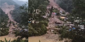 Sikkim के Rimbi में लैंडस्लाइड से भारी नुकसान, सड़क संपर्क पर भी बढ़ा खतरा