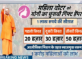 UP Assembly Elections से पहले Yogi Adityanath का मास्टरस्ट्रोक: Women को मिलेंगे 1 Lakh