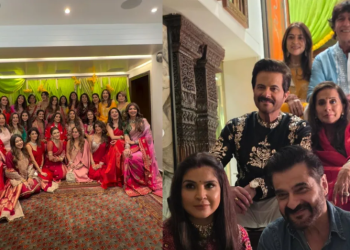 Sunita Kapoor के करवा चौथ समारोह में जुटीं बॉलीवुड की हसीनाएं, Shilpa Shetty से लेकर Riddhima Kapoor तक दिखा पारंपरिक अंदाज