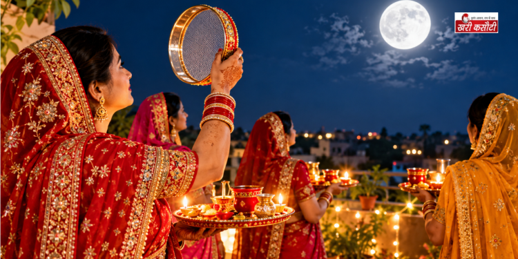 करवा चौथ: 29 अक्टूबर 2026 को रखा जाएगा करवा चौथ का व्रत, जानें पूजा मुहूर्त, चंद्रोदय का समय और भद्रा का प्रभाव