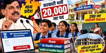 Madhya Pradesh में 20 हजार सरकारी भर्तियों का ऐलान, 200 नए सांदीपनि विद्यालय खुलेंगे