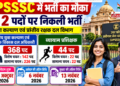 UPSSSC में 412 पदों पर भर्ती का मौका, 16 अक्टूबर से आवेदन शुरू; जानें योग्यता, चयन प्रक्रिया और सैलरी
