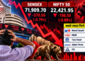 1 अक्टूबर की शाम बाजार में हाहाकार, Sensex 570 अंक टूटा; Maruti Suzuki समेत दिग्गज शेयरों में भारी गिरावट