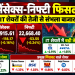 शेयर बाजार में सेंसेक्स-निफ्टी फिसले, सूचना प्रौद्योगिकी कंपनियों के शेयरों में तेजी से संभला बाजार