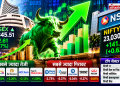 भारतीय शेयर बाजार में जोरदार वापसी, Sensex 492 अंक उछला और Nifty फिर 23,000 के पार; IT शेयरों में सबसे ज्यादा तेजी