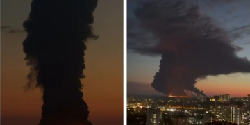 Black Sea में तेल टैंकर पर ड्रोन हमले से मची अफरातफरी, Sochi के ऊपर छाया धुएं का गुबार; सभी 23 भारतीय सुरक्षित