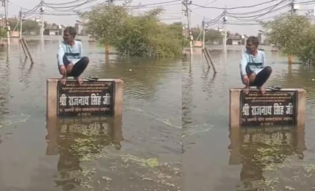 Lucknow में Gomti का बढ़ा जलस्तर, Fazullaganj समेत कई इलाके डूबे; Rajnath Singh ने मांगी रिपोर्ट